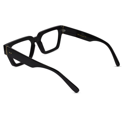 Designer Black Bold Wayfarer Eyeglasses