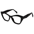 Designer Black Cateye Eyeglasses For Women ELE2583-BLK