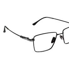 Designer Black Rectangular Eyeglasses For Men