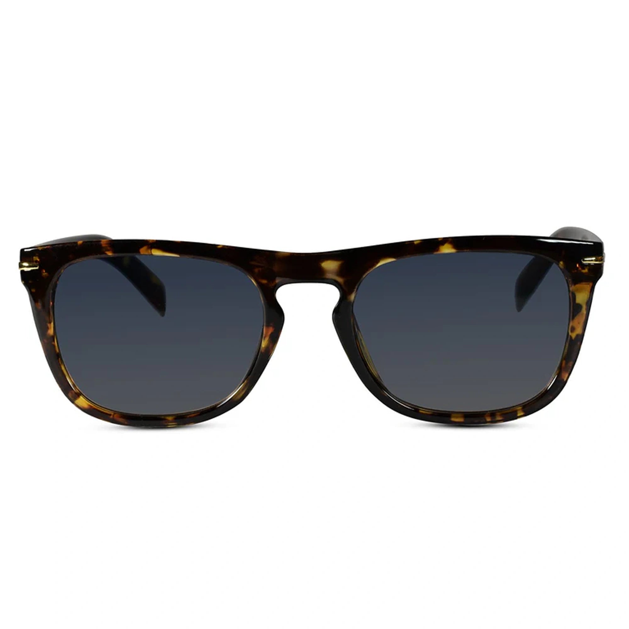 Designer Rectangular Tortoise Sunglasses For Men & Women LKS5077-BRN