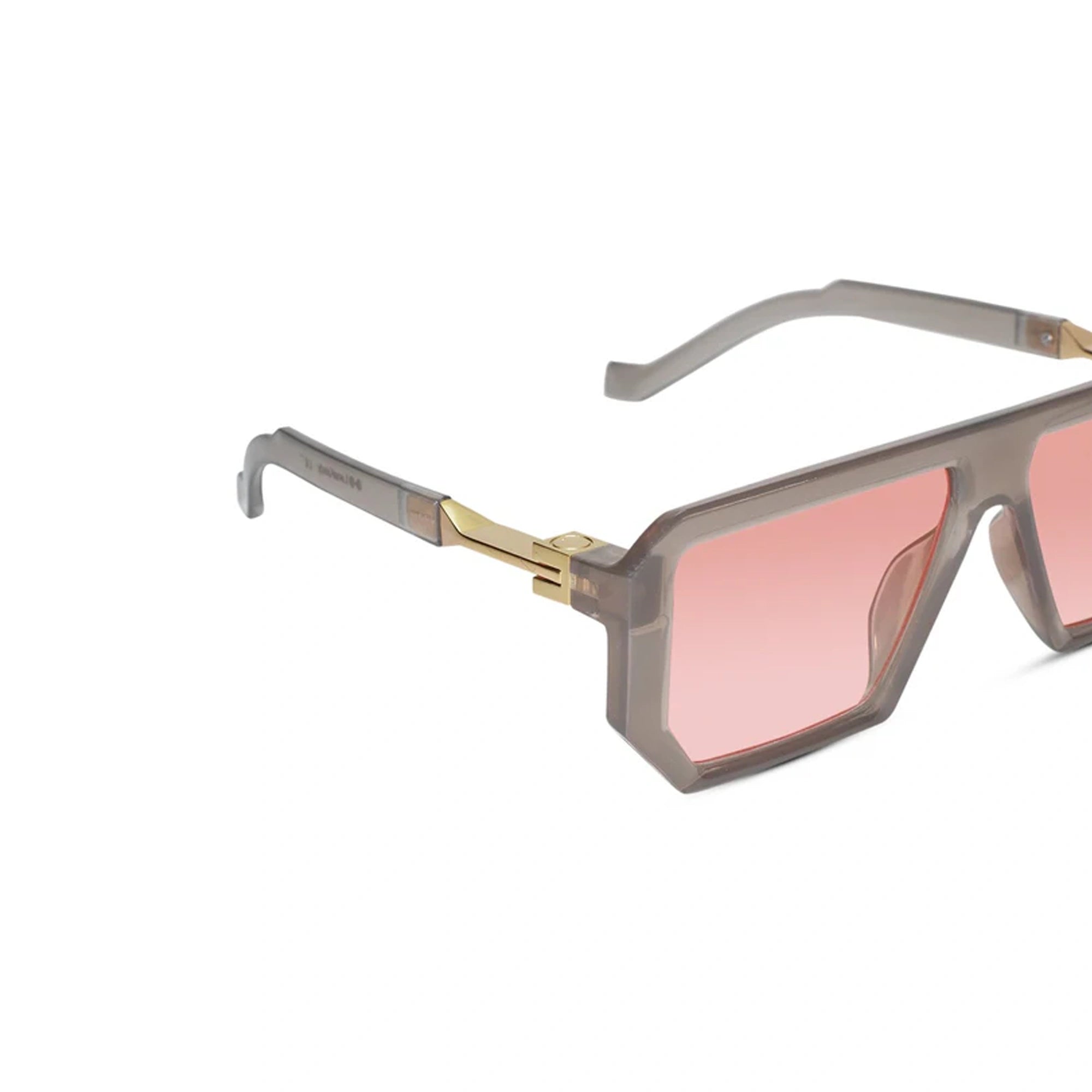 Designer Tint Retro Grey Sunglasses For Men LKS8725-GRY