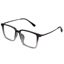 Dual-Tone Rectangular Eyeglasses For Men & Women