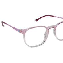 Dual-Tone Square Eyeglasses For Women