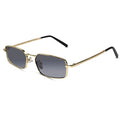 ELINE Classic Retro Rectangular Sunglasses for Men & Women ELS3032-GLD