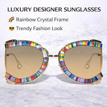 ELINE Large Irregular Square Sunglasses for Women