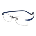 Flexible Matt Blue Screwless Rimless LKE9628-BLU