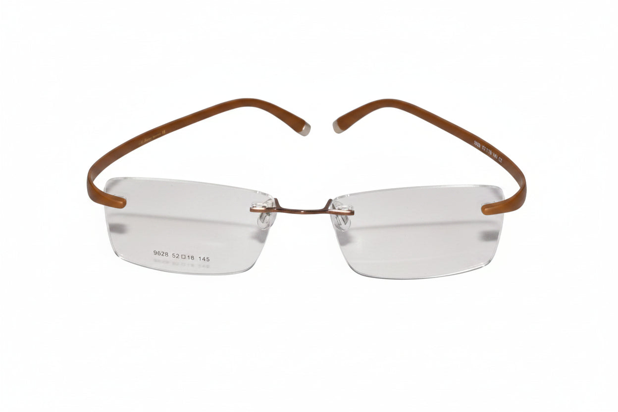 Flexible Matt Blue Screwless Rimless LKE9628-BRWN