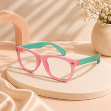 Flexible Pink Eyeglass Frames For Kids