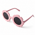 Flower Black sunglasses for kids LKSK3034-PINK