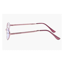 Foldable Purple Full Rim Reading Glasses For Women