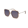 Full Rim  Hexagonal Shape  Stylish Sunglasses  For Women LKS1752-PINK