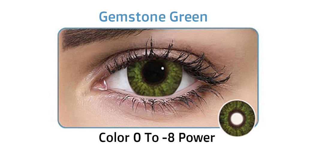 Freshlook Colorblends Monthly Disposable Gemstone Green Color