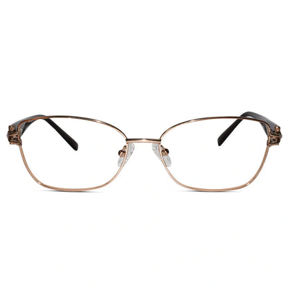 Purple Designer Jewel Eyeglasses For Women