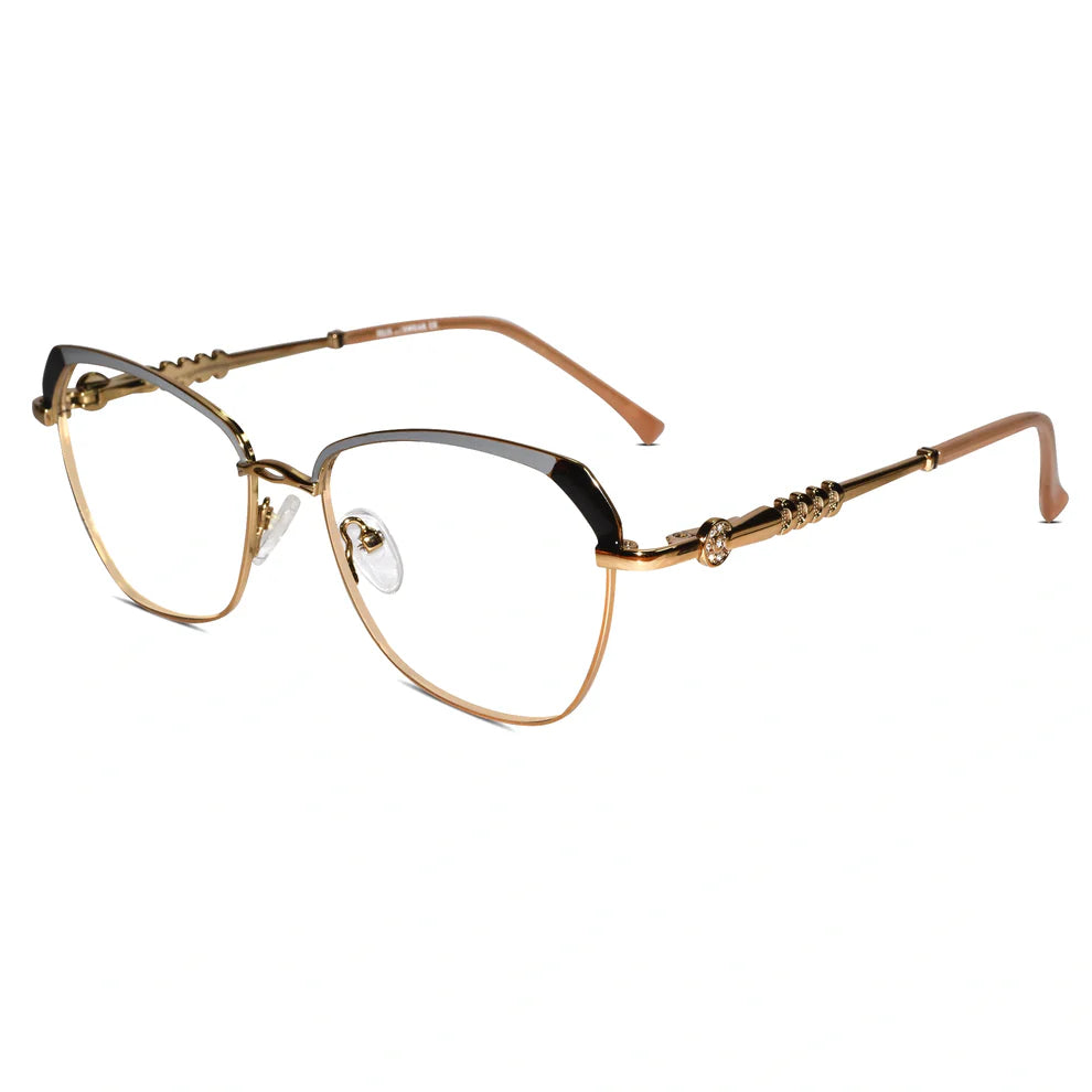 Purple Designer  Cat eye Eyeglasses For Women