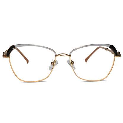 Purple Designer  Cat eye Eyeglasses For Women