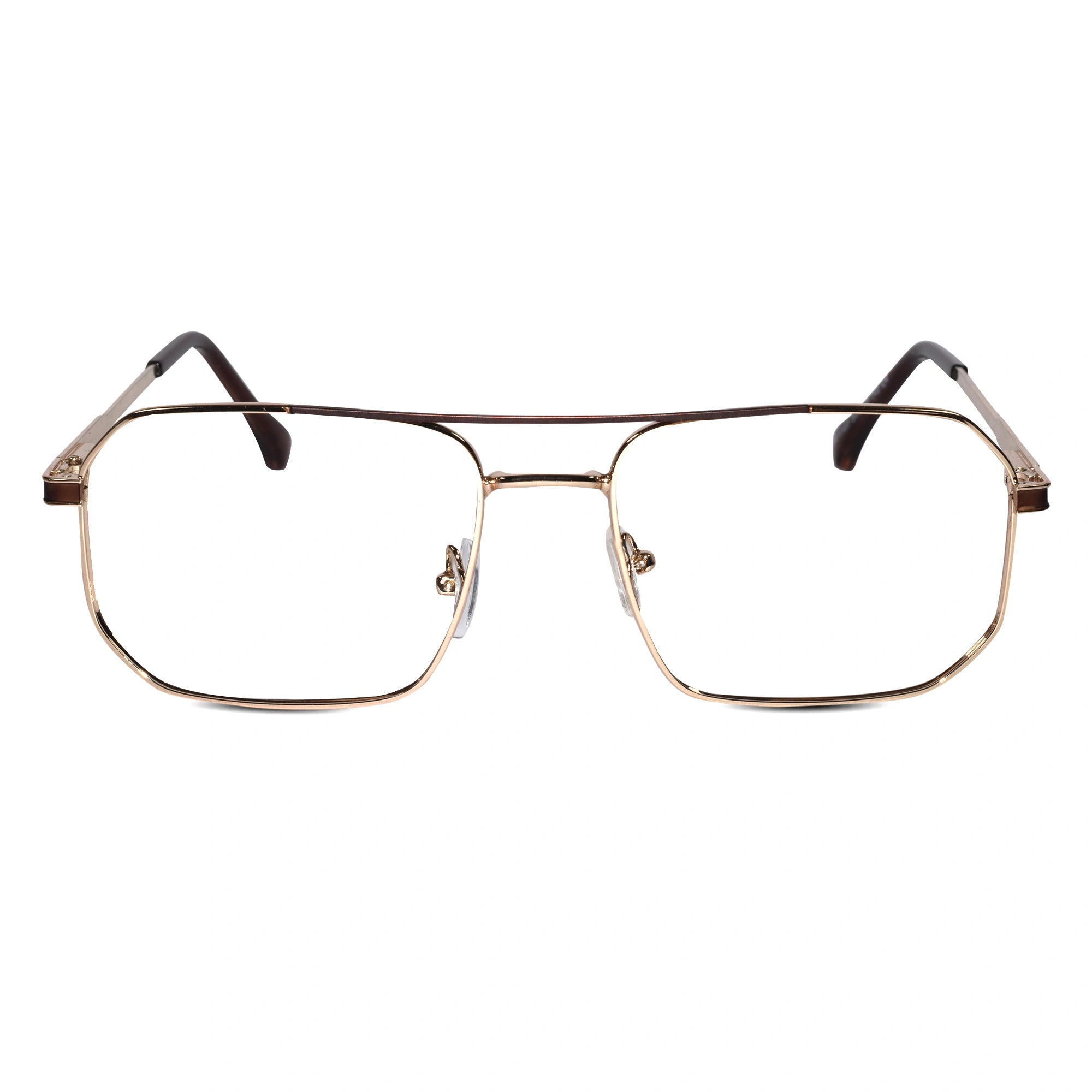 Gold Eyeglasses & Computer Glasses For Men ELE1107-Golden