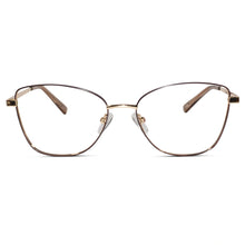 Golden Cateye Eyeglasses For Women