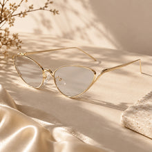 Golden Cateye Sunglasses for Women