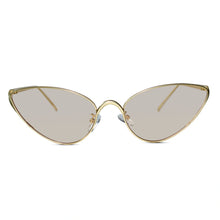 Golden Cateye Sunglasses for Women