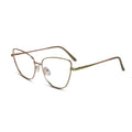 Buy Fashional Chic Green Women Cat eye Colored Changing Eyewear. Designer Metal Lightweight Frame full UV protection.