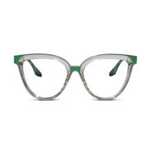 Green Cateye Computer Glasses For Women