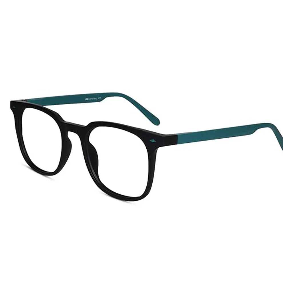 Matt Blue Wayfarer Eyeglasses For Women