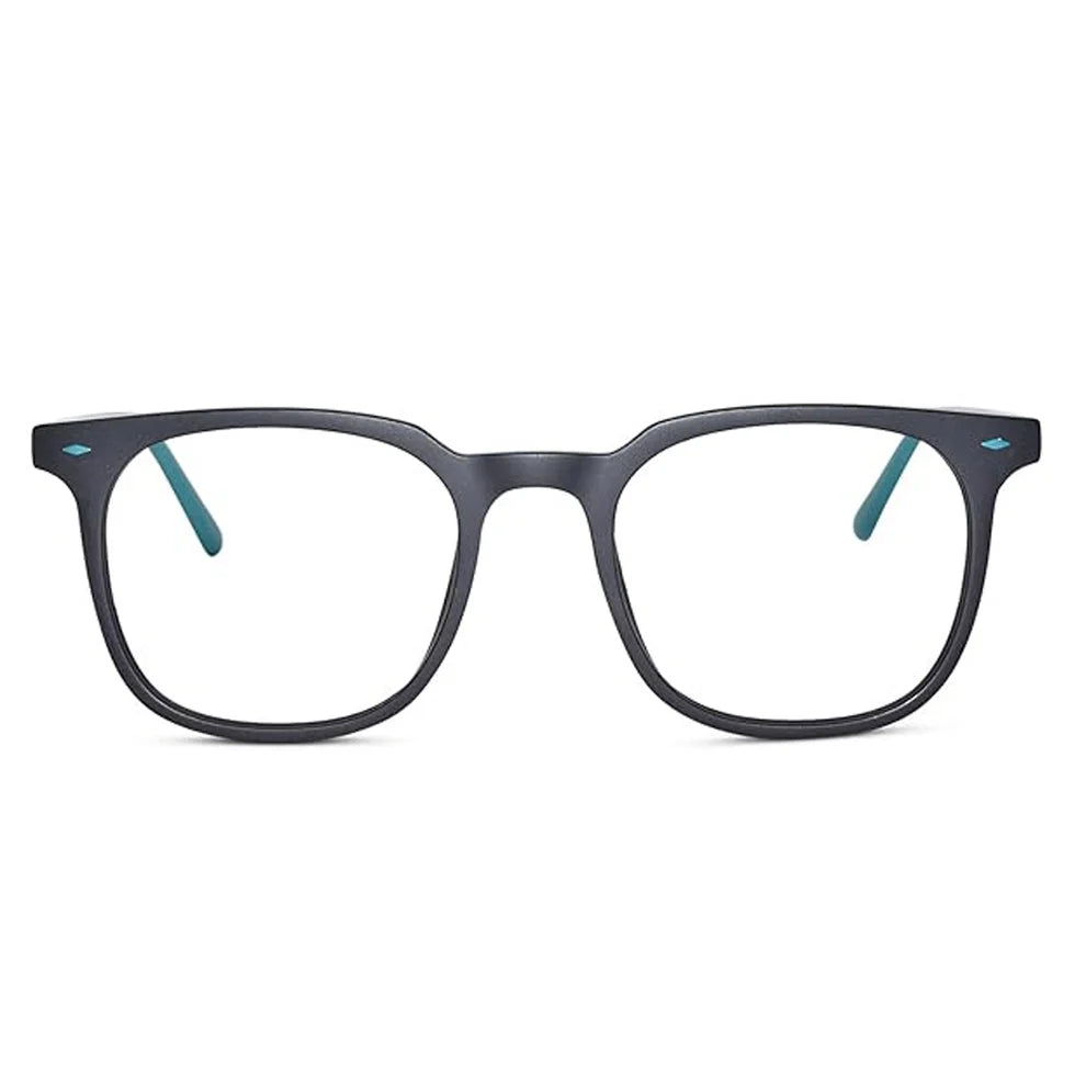 Matt Blue Wayfarer Eyeglasses For Women