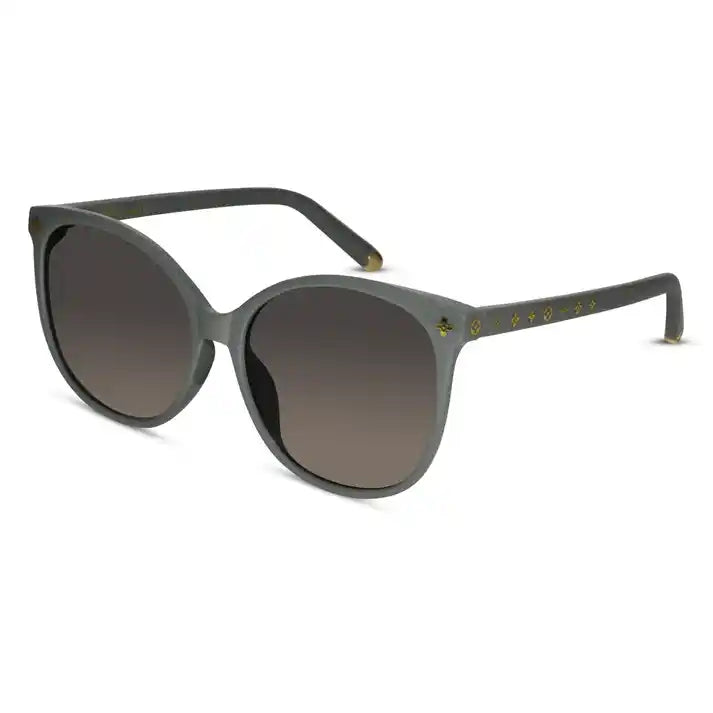 Branded grey colour sunglasses for teenage girls in latest trendy fashionable  eyewear frames at lenskandy