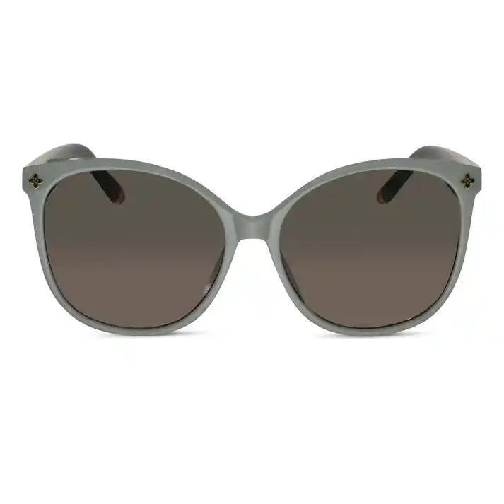 Green Cateye Sunglasses For Women ELS2243-GRN