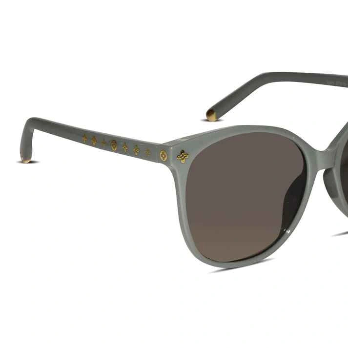 Green Cateye Sunglasses For Women ELS2243-GRN