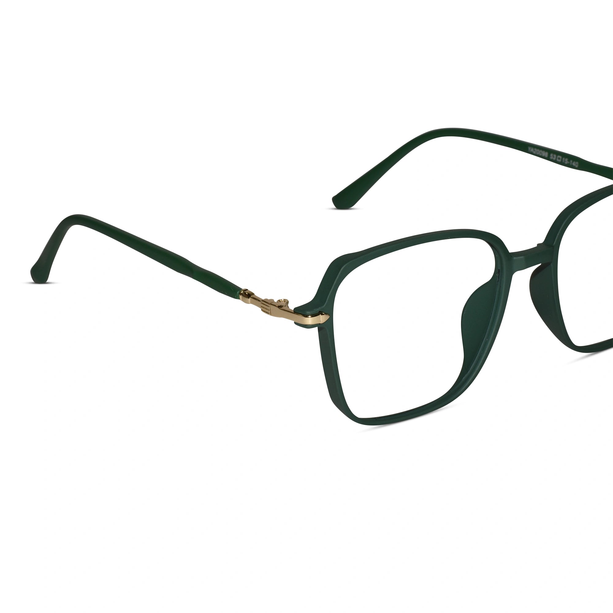 Matt Green Oversize Eyeglasses For Men &Women LKE20098-GRN
