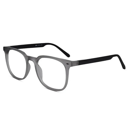 Matt Blue Wayfarer Eyeglasses For Women