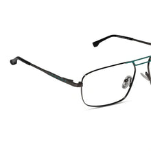 Grey Aviator Eyeglasses & Computer Glasses For Men ELE8615-BLK