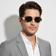 Hexa Designer Green Rimless Sunglasses Men & Women