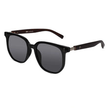 Hexagonal Black Sunglasses For men