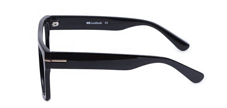 Bold Marshal black Eyeglasses for Men