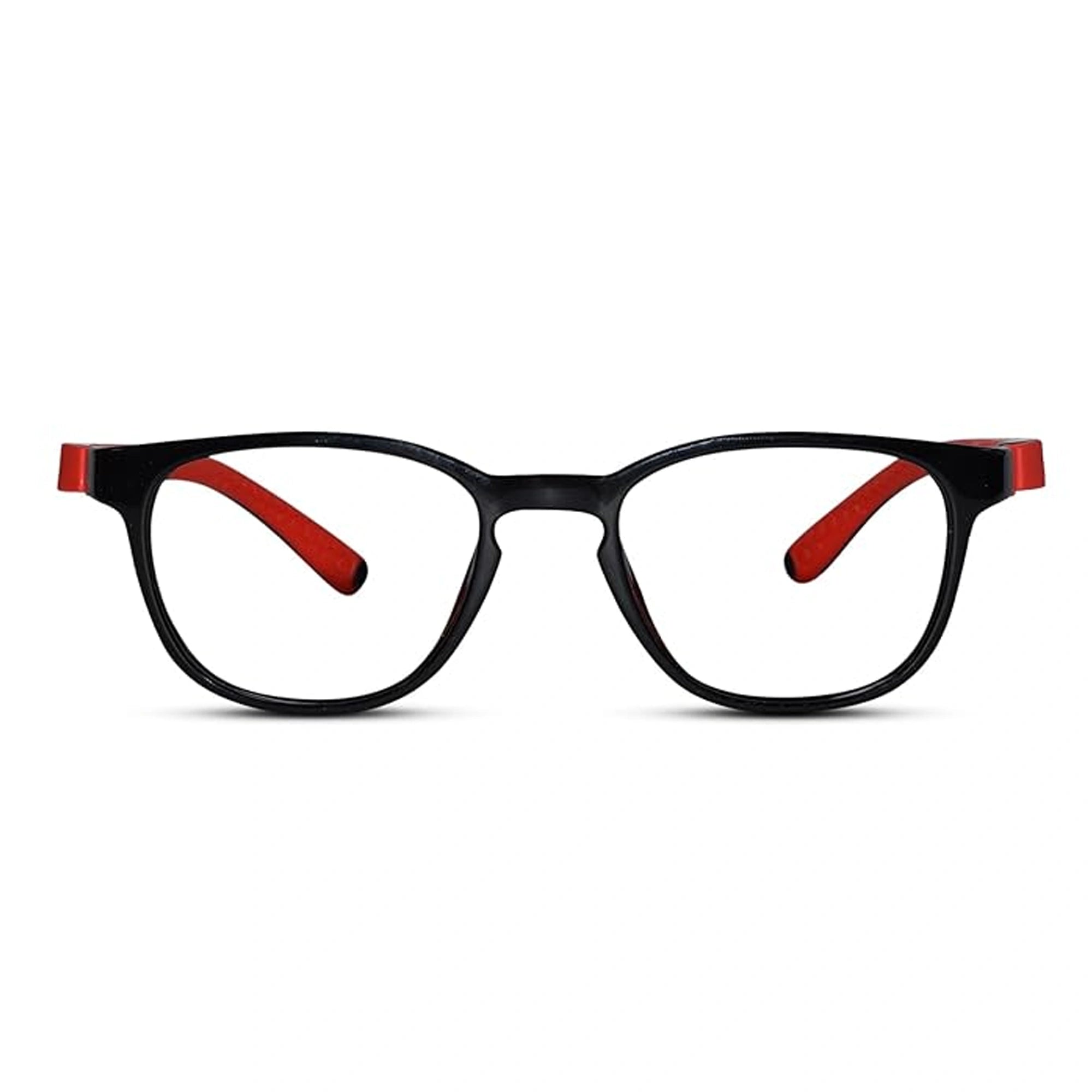 Kids Black Flexible Computer Glasses For Kids LKEKTR48-RED