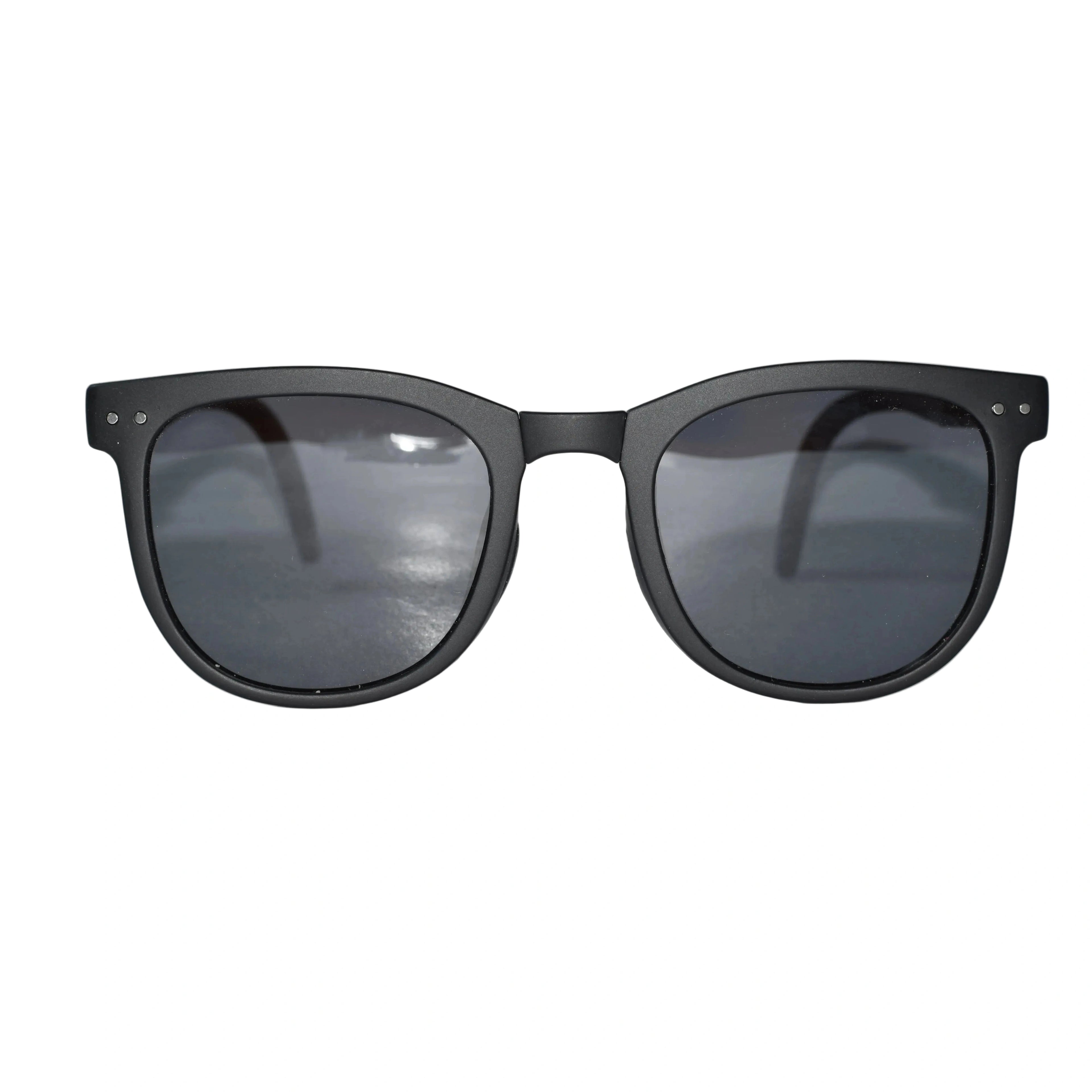 Kids Black Square Sunglasses For Girls & Boy LKKS-809-BLK