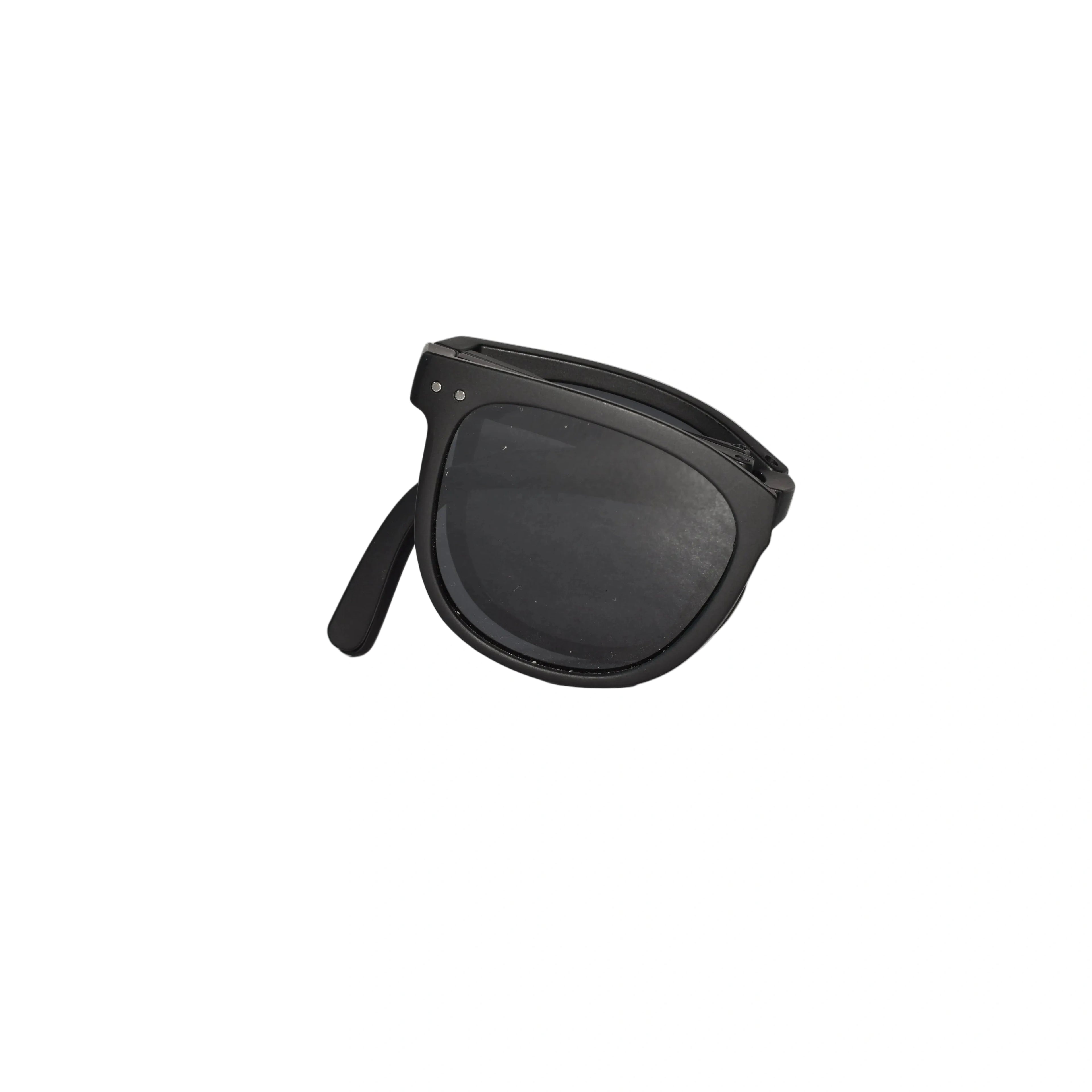 Kids Black Square Sunglasses For Girls & Boy LKKS-809-BLK