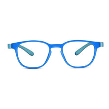 Kids Blue Flexible Computer Glasses For Kids