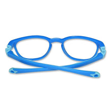 Kids Blue Flexible Computer Glasses For Kids