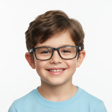 Kids Flexible Black Computer Glasses For Kids