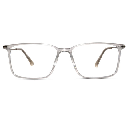 Close-up view of Transparent rectangular computer glasses.Great for computer screen protection