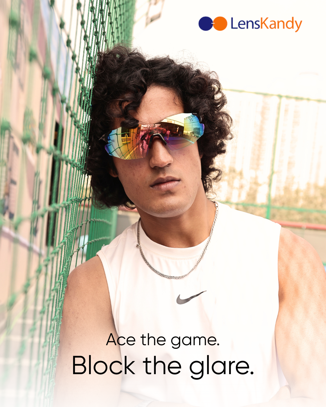 Photochromic Reflector Sports Sunglasses