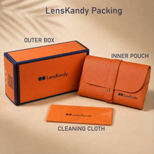 Lenskandy Titan Edge Premium Flexible Metal Eyeglasses for Men