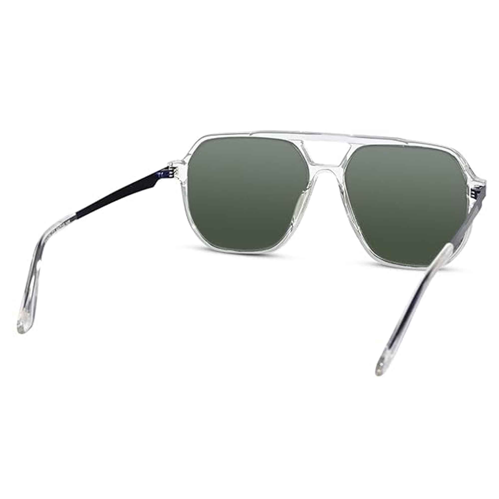 Transparent Oversize Marshall  Sunglasses For Men ELSTY108-TRANS