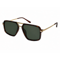 Luxury Brown Rectangular Sunglasses for Men LKS3608P-BRN