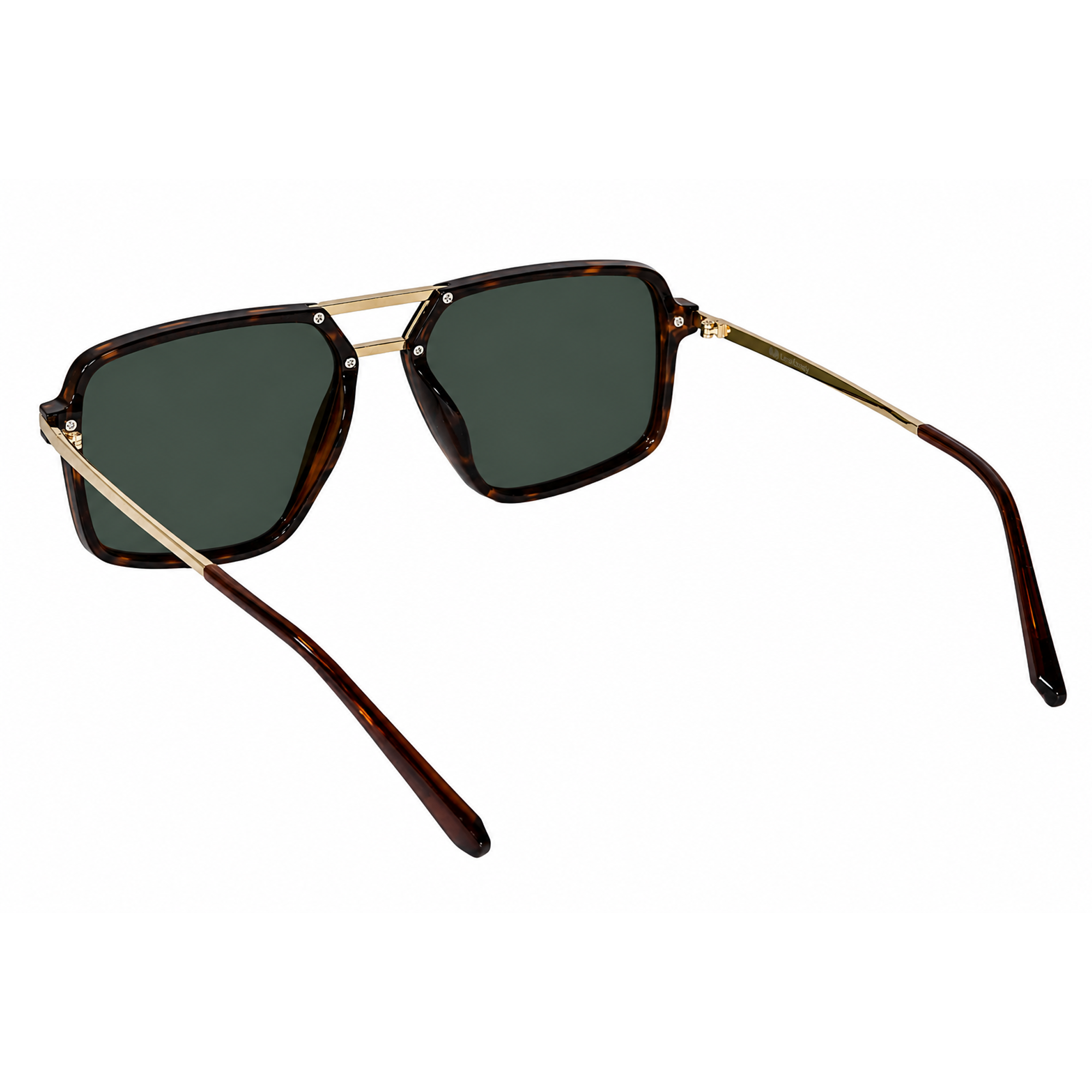 Luxury Brown Rectangular Sunglasses for Men LKS3608P-BRN