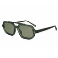 Luxury Matt Green Rectangular Sunglasses For Men & Women ELSSZ8822-GRN