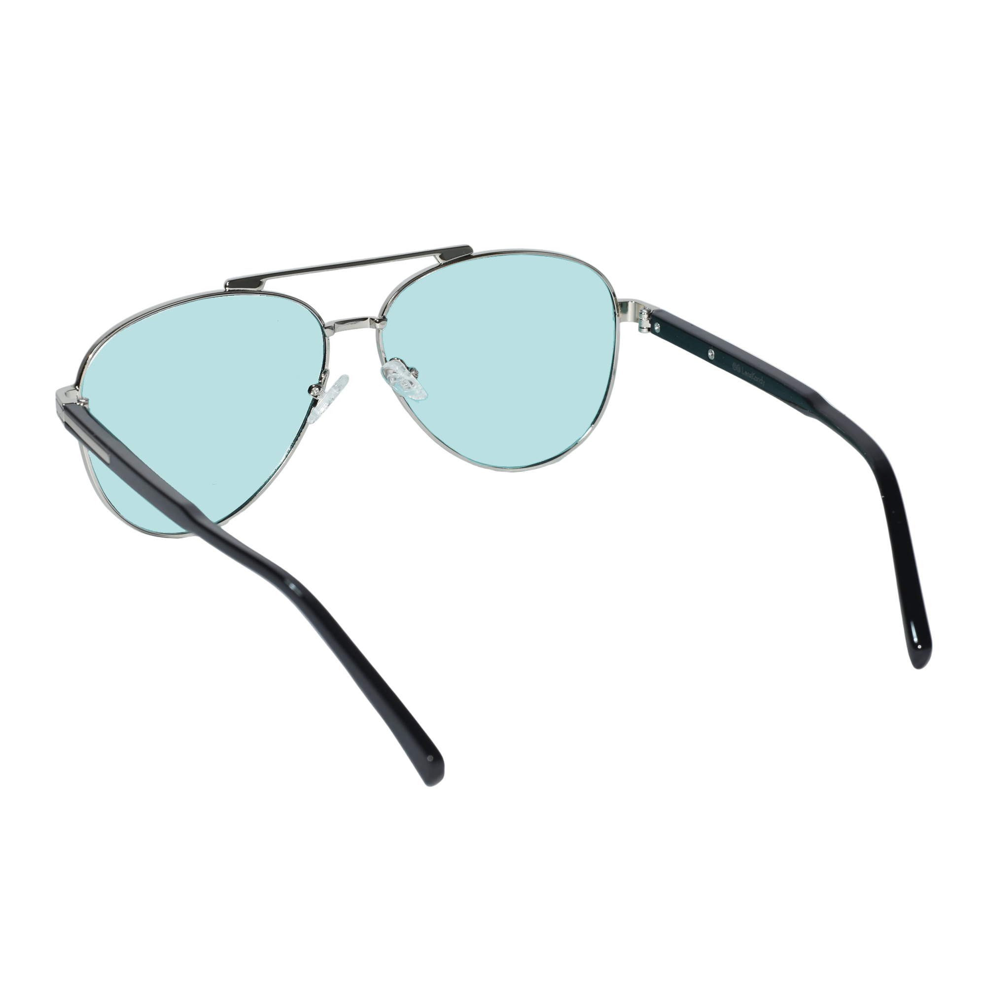 Luxury Metal Aviator Sunglasses for Men LKS3598-Aqua